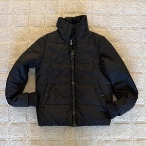 Maralyn & Me Black Puffer Jacket